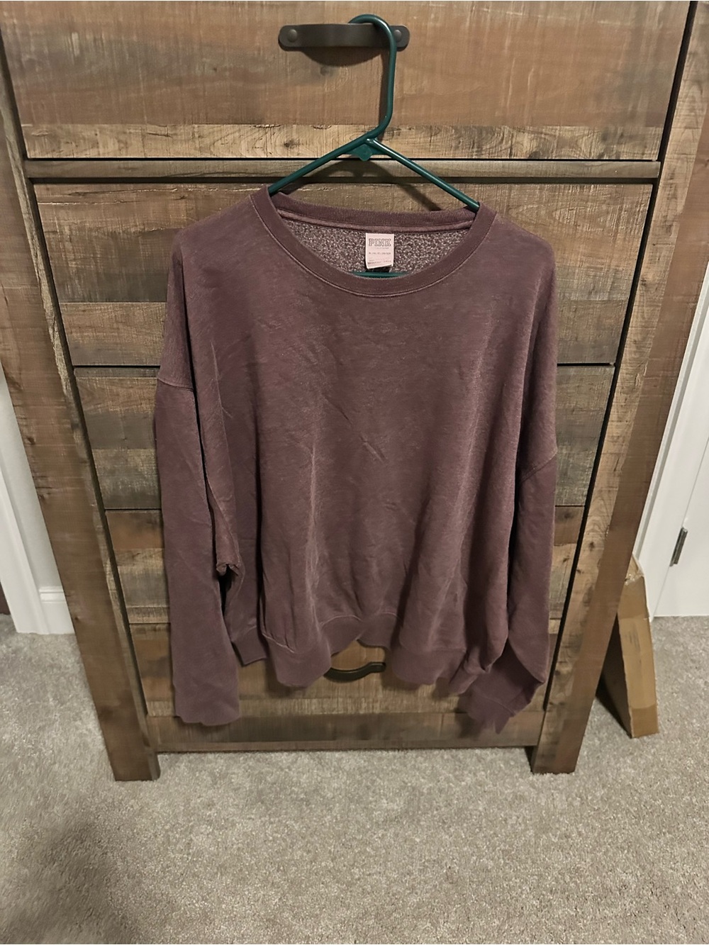 PINK Victoria's Secret Crewneck Sweater - Plum